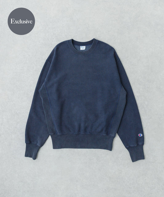 CHAMPION × UR SNOW POWDER WASH CREW-NECK