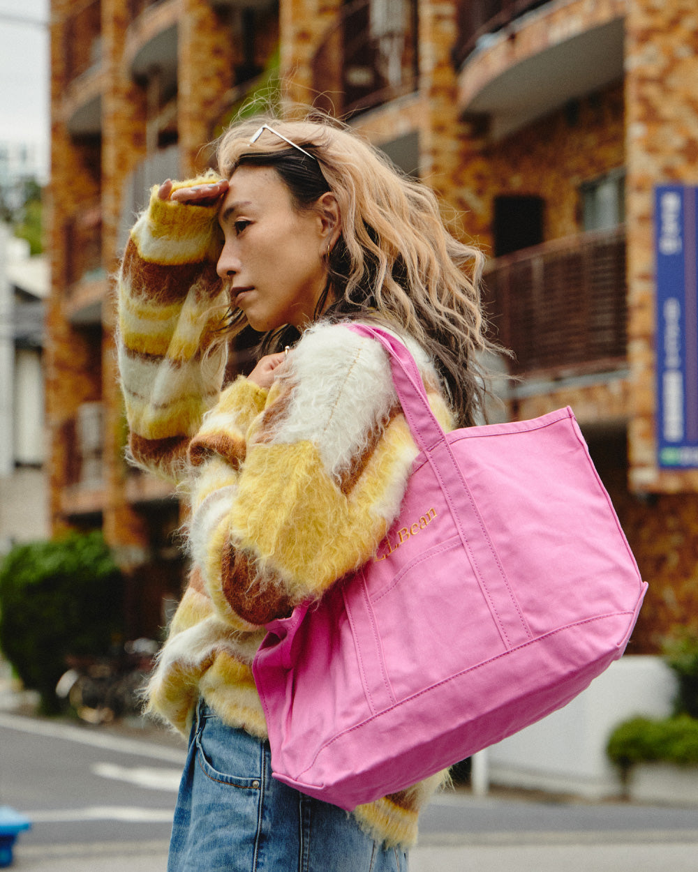 【預訂】L.L.BEAN × ROSE BUD GROCERY TOTE BAG