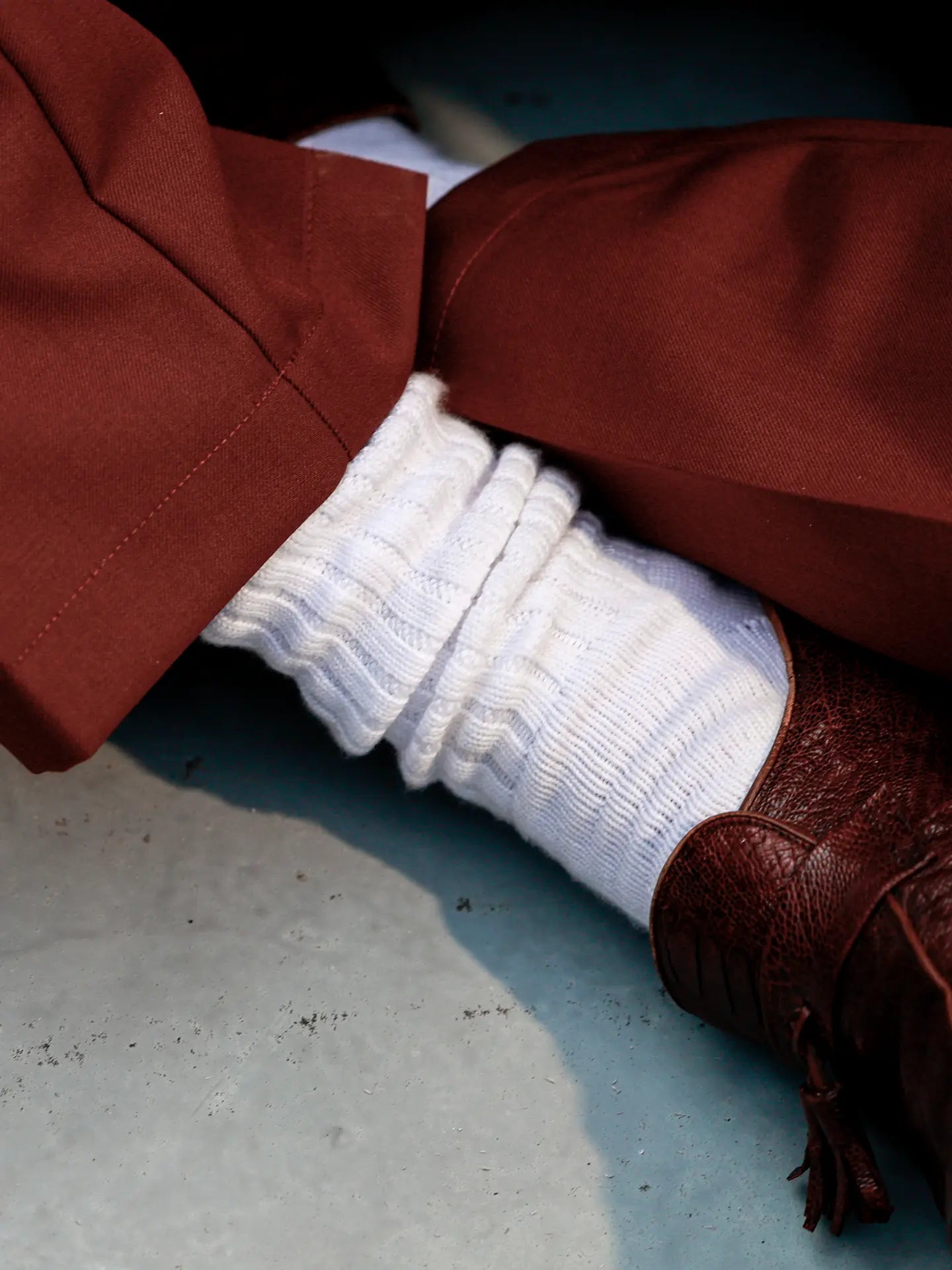 TABIO RICHELL RIB LOOSE SOCKS