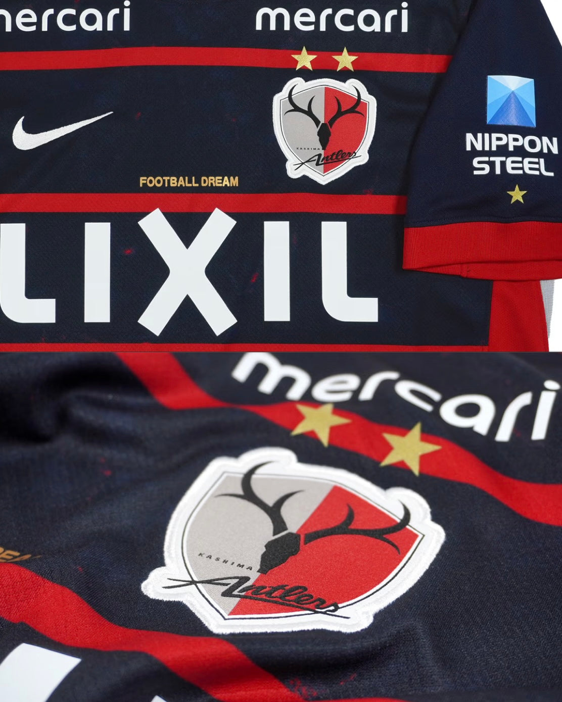 J-LEAGUE 2026 鹿島鹿角 主場球衣 [球迷版]