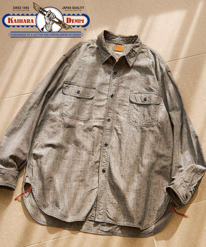 JAPAN CHAMBRAY SHIRT L/S