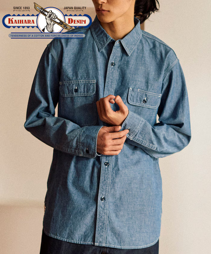JAPAN CHAMBRAY SHIRT L/S