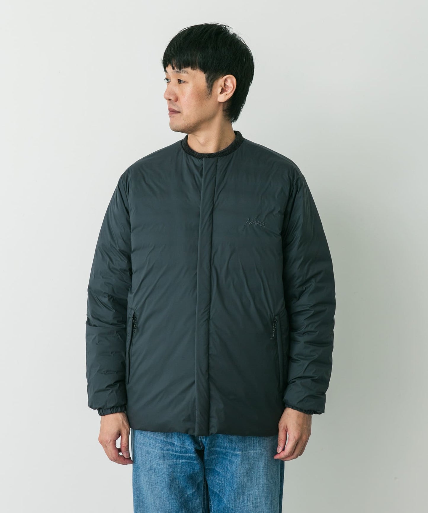 NANGA×DOORS REVERSIBLE DOWN JACKET
