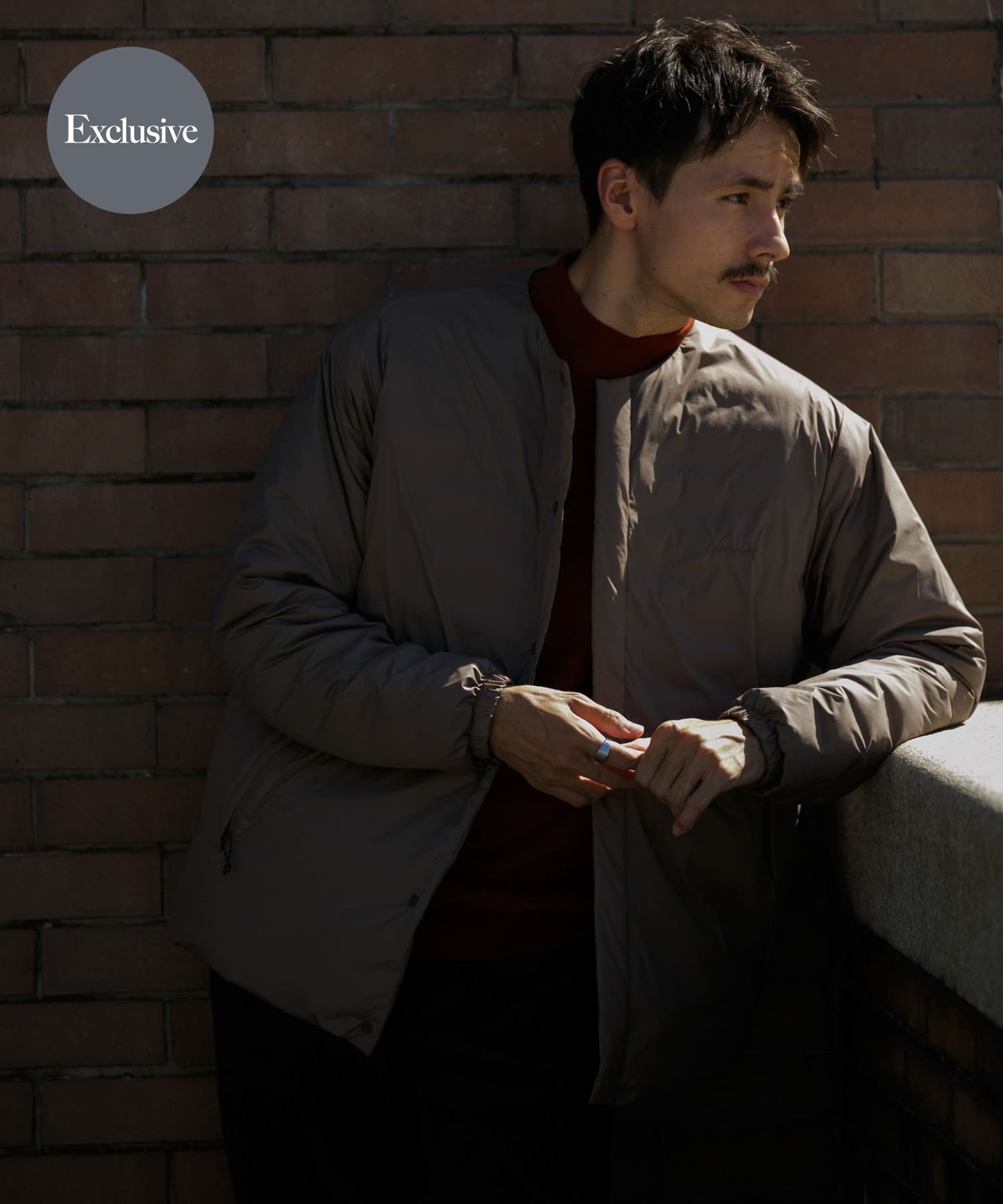 NANGA×DOORS REVERSIBLE DOWN JACKET