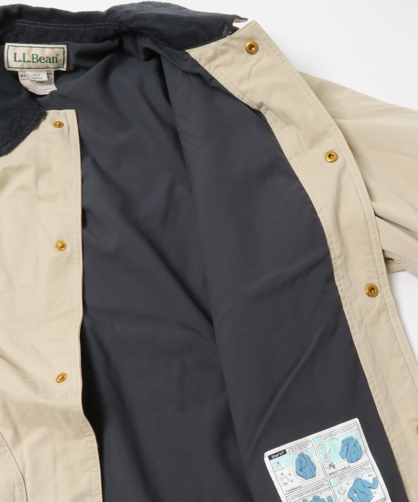 L.L.BEAN FIELD COAT INSULATED