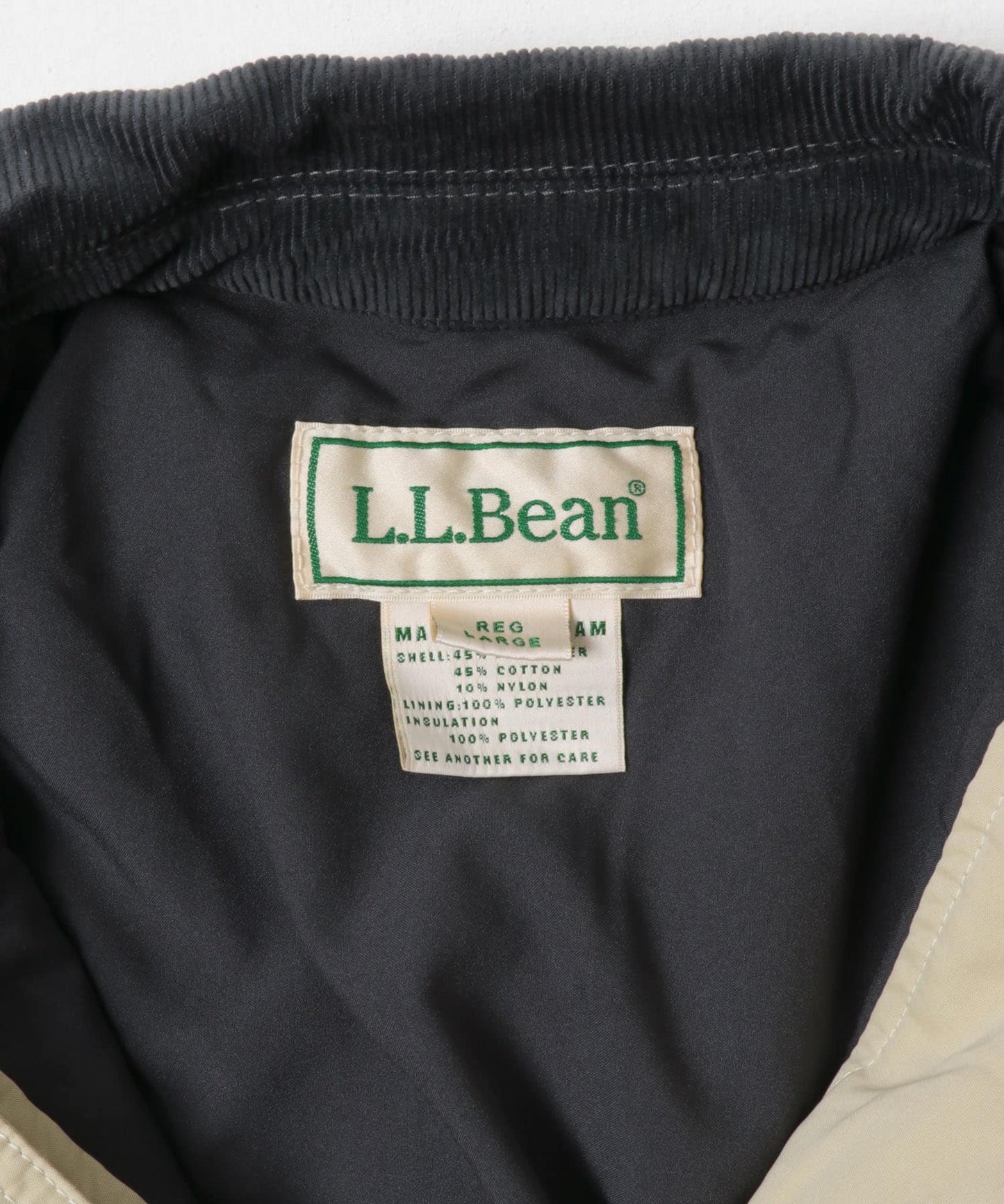 L.L.BEAN FIELD COAT INSULATED