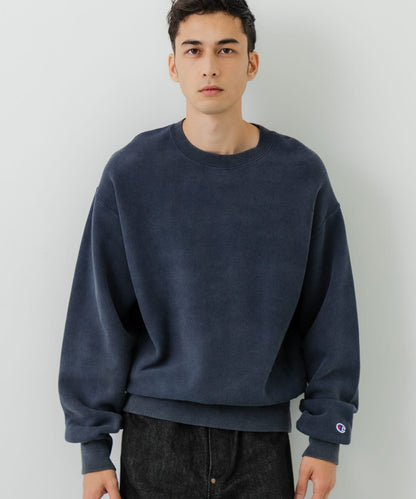 CHAMPION × UR SNOW POWDER WASH CREW-NECK