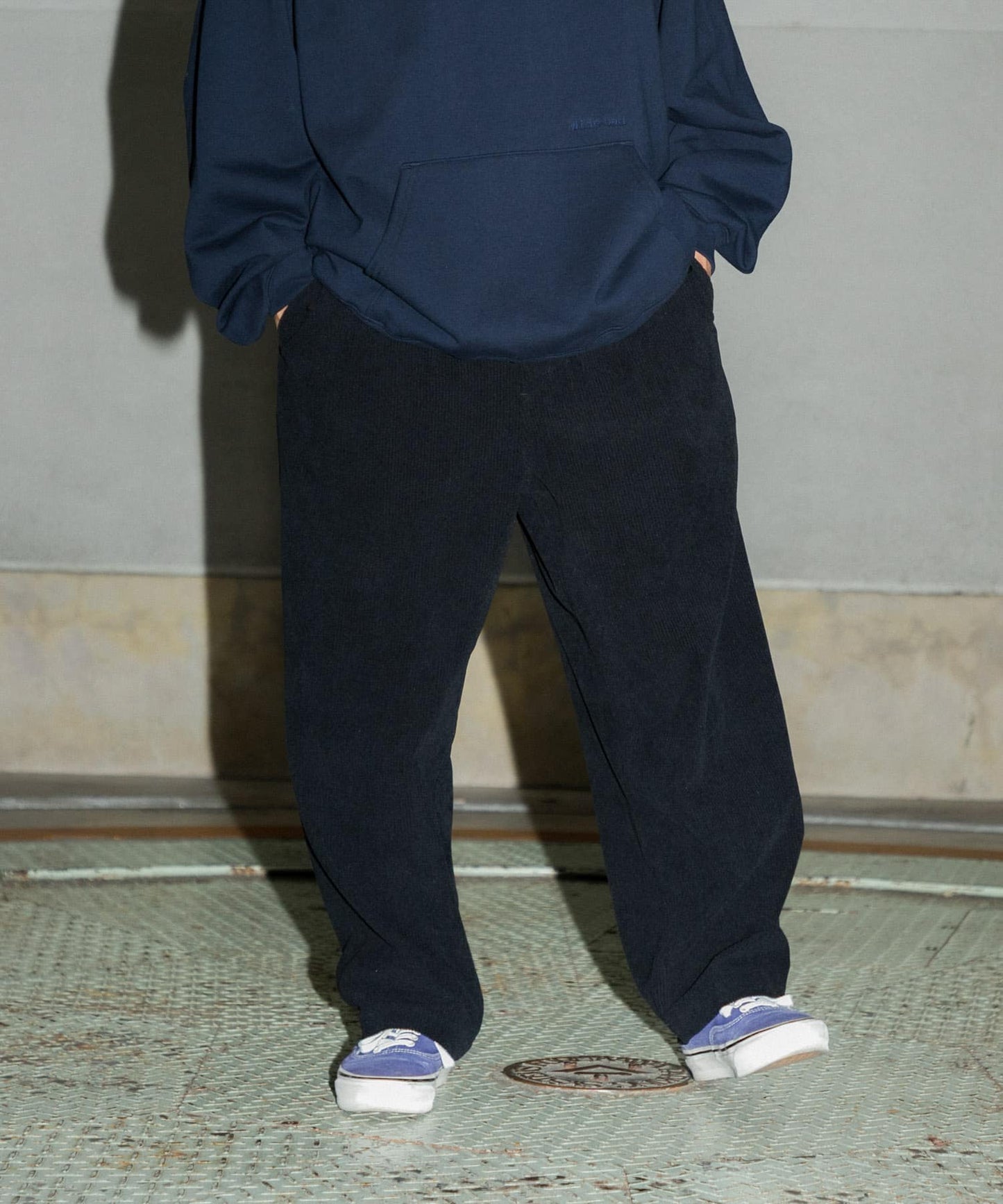 WIDE DAD EASY CORDUROY WIDE PANTS