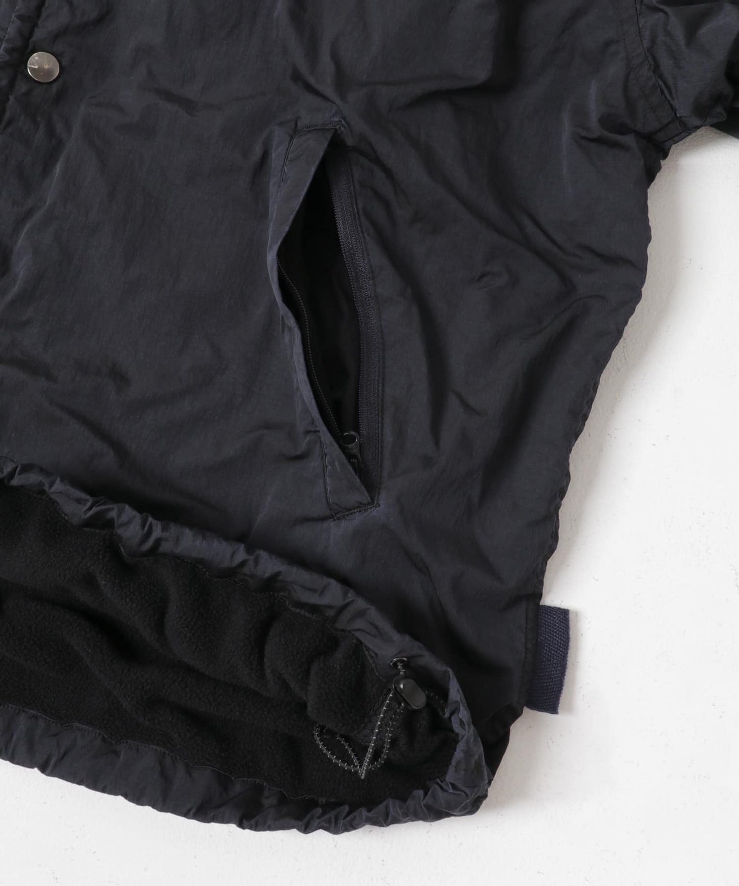 WIDE DAD NYLON COACH PARKA