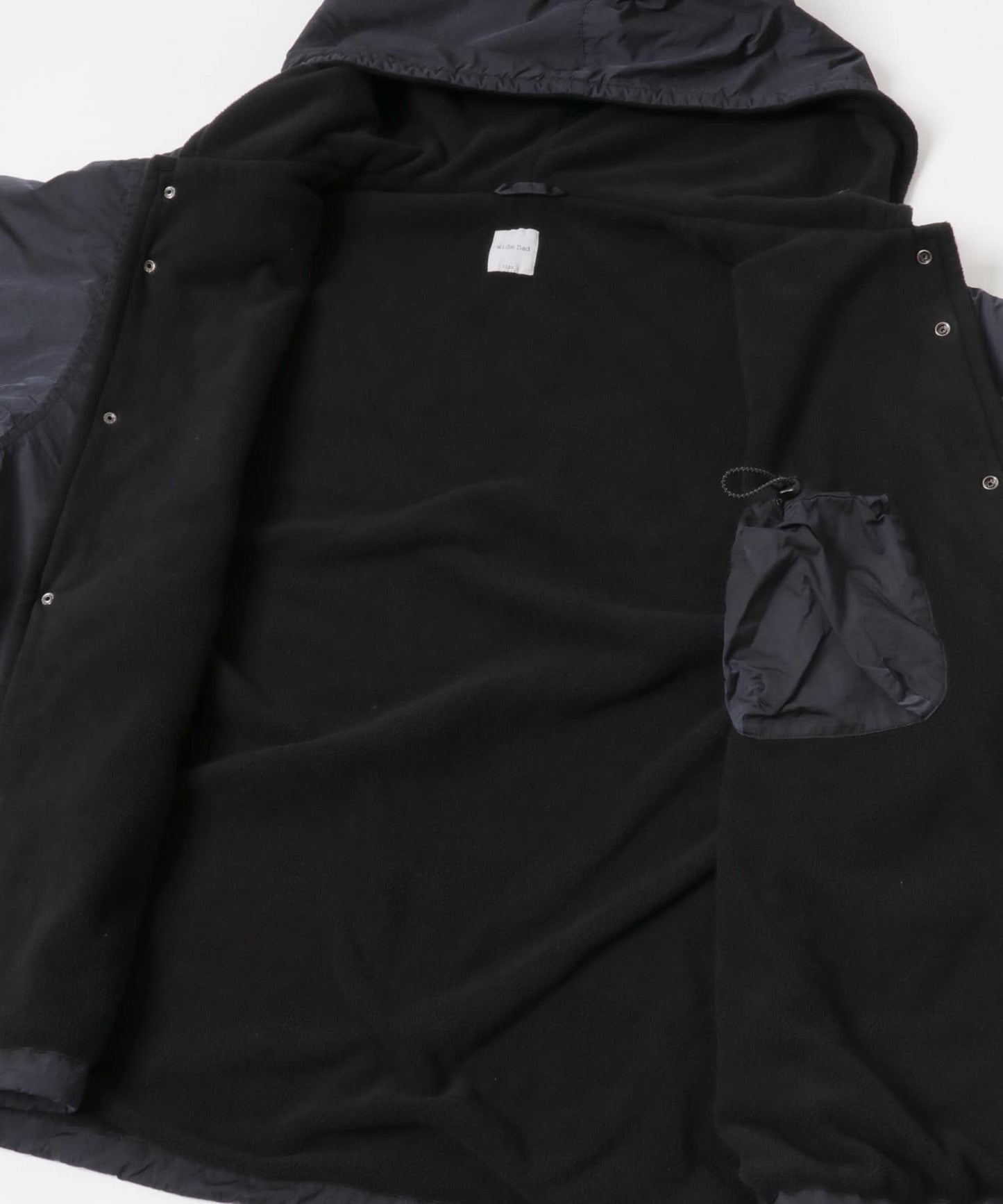 WIDE DAD NYLON COACH PARKA