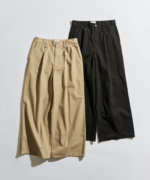 WETTMEPT - 1 TUCK CHINO SLACKS