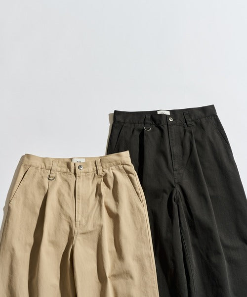 WETTMEPT - 1 TUCK CHINO SLACKS
