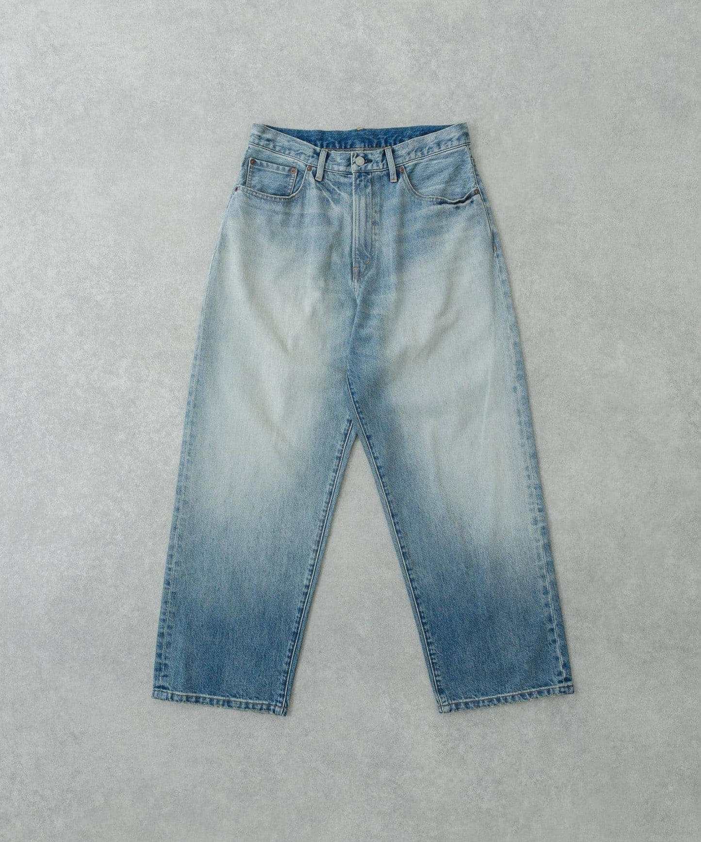 KAIHARA DENIM 13.5oz DENIM WIDE PANTS
