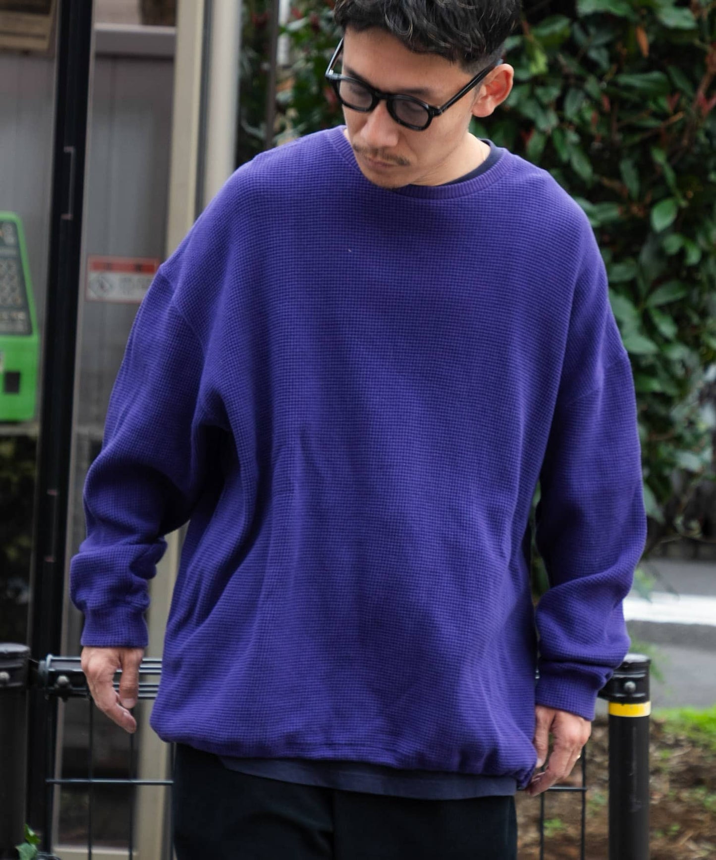 WIDE DAD TECH CREW PULLOVER