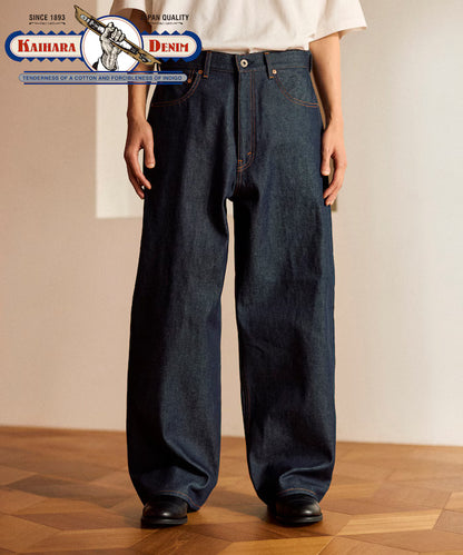 JAPAN DENIM WIDE ５PKT PANTS