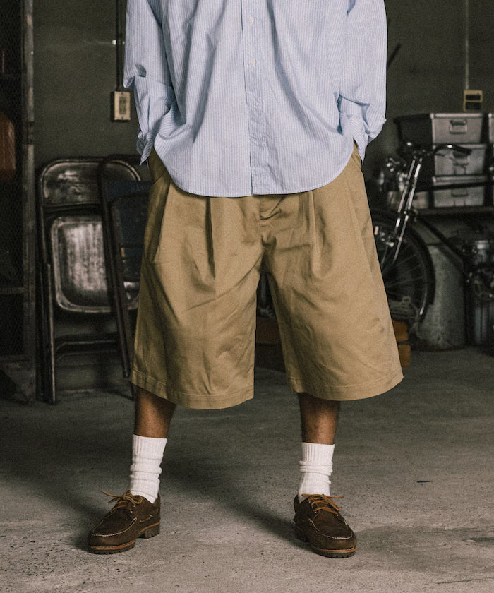 RED KAP – BAGGY WIDE TWILL SHORTS PANTS