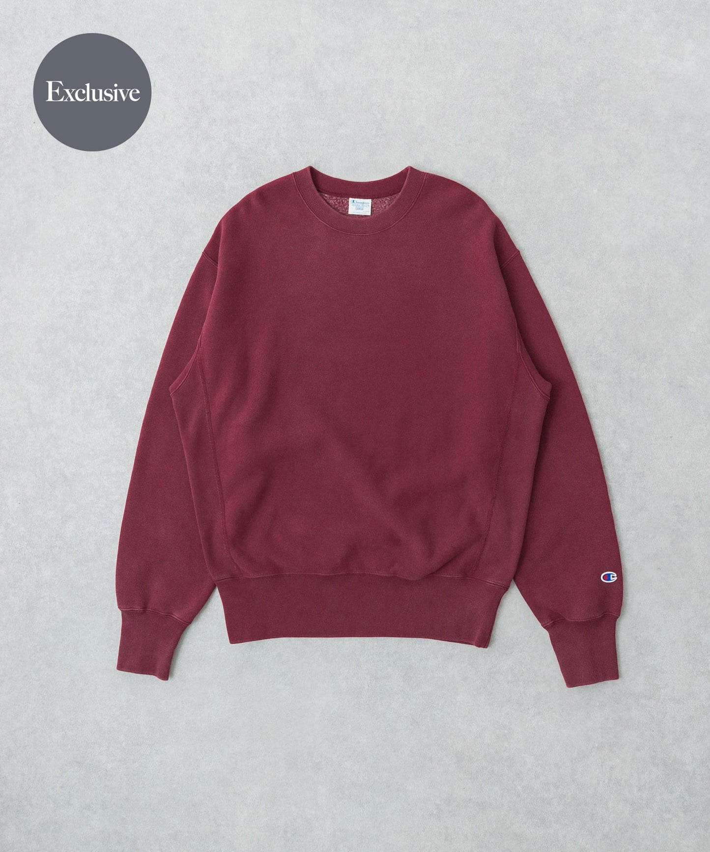 CHAMPION × UR SNOW POWDER WASH CREW-NECK