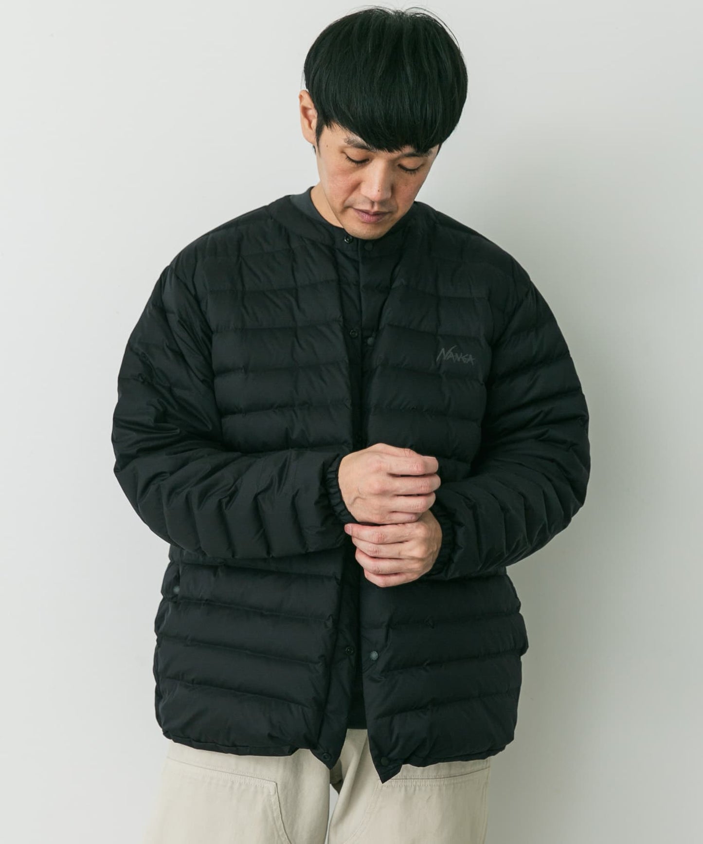 NANGA×DOORS REVERSIBLE DOWN JACKET