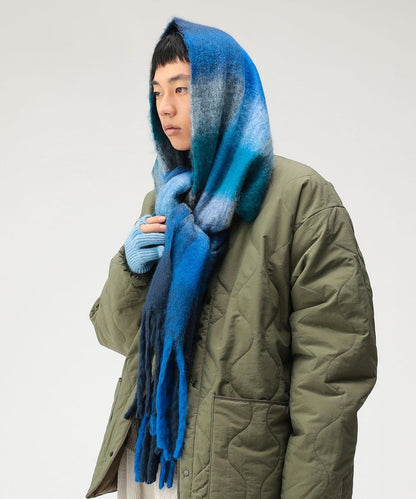 BEAMS WIDE FIT DOWN MILITARY LINER JACKET