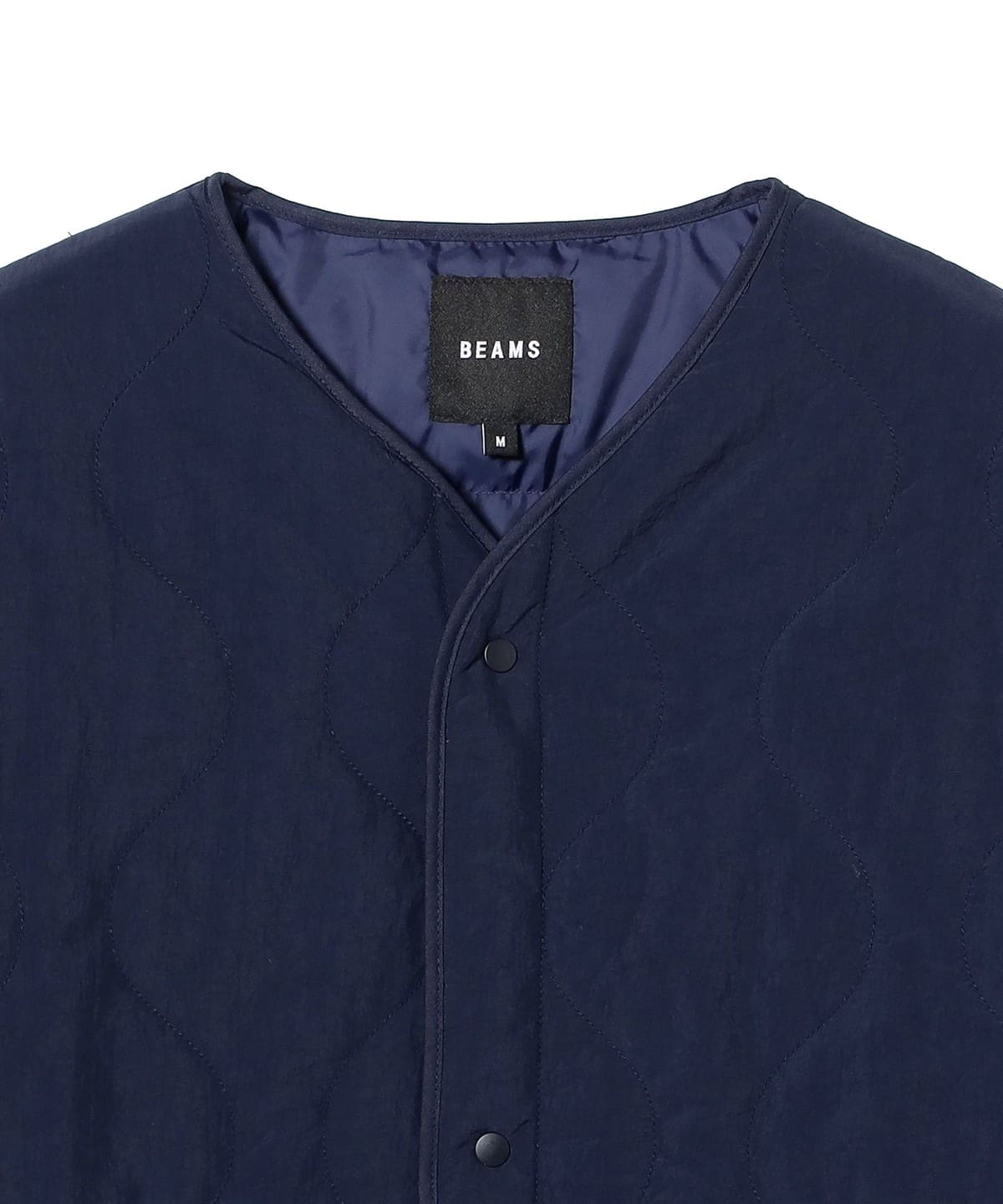 BEAMS WIDE FIT DOWN MILITARY LINER JACKET