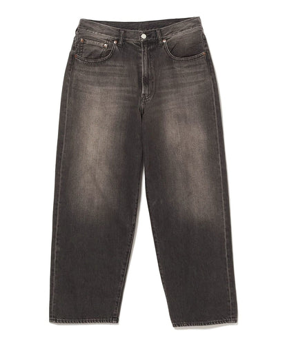 BEAMS WIDE STRAIGHT DENIM PANTS