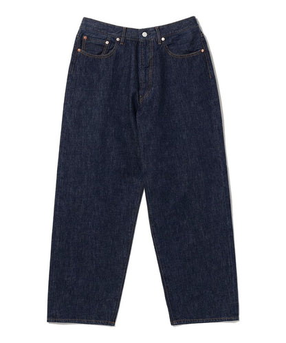 BEAMS WIDE STRAIGHT DENIM PANTS