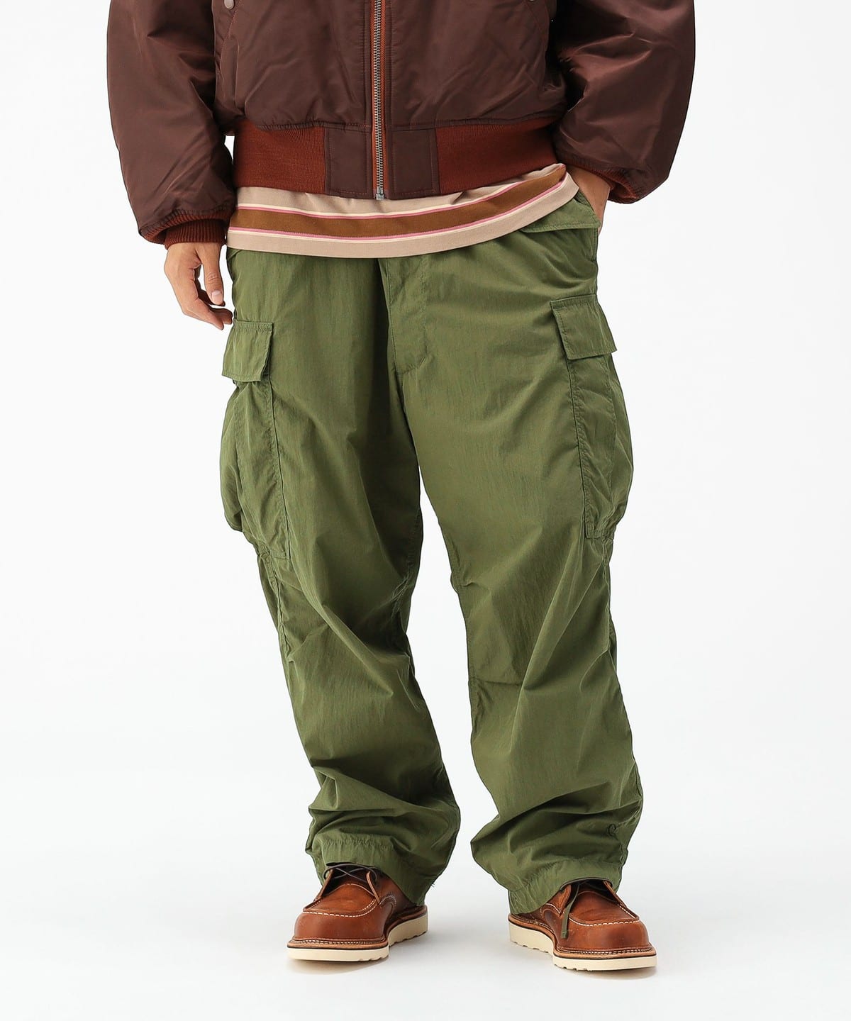 BEAMS BIG 6-POCKET CARGO PANTS