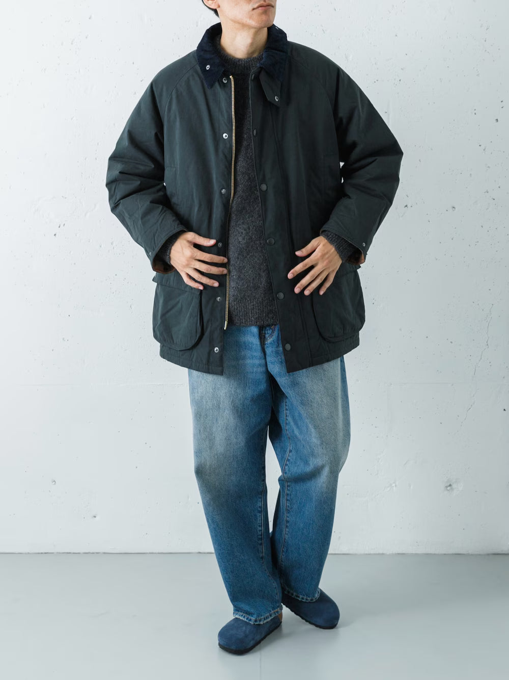 KAIHARA DENIM 13.5oz DENIM WIDE PANTS