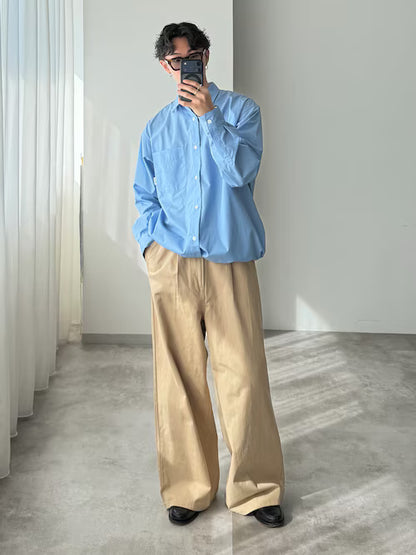 WETTMEPT - 1 TUCK CHINO SLACKS