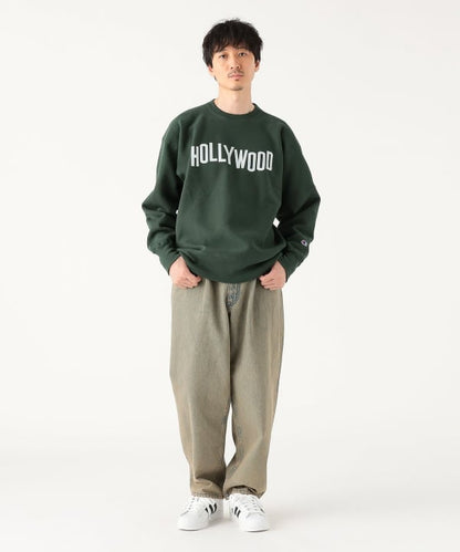 BEAMS WIDE TAPERED DENIM