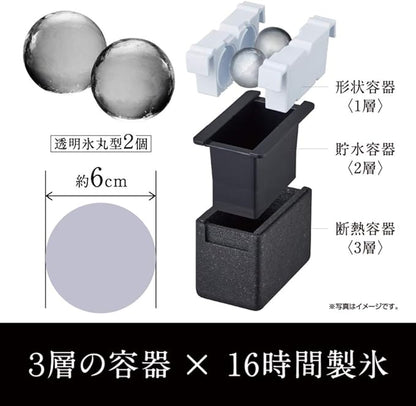 透明圓冰製冰模