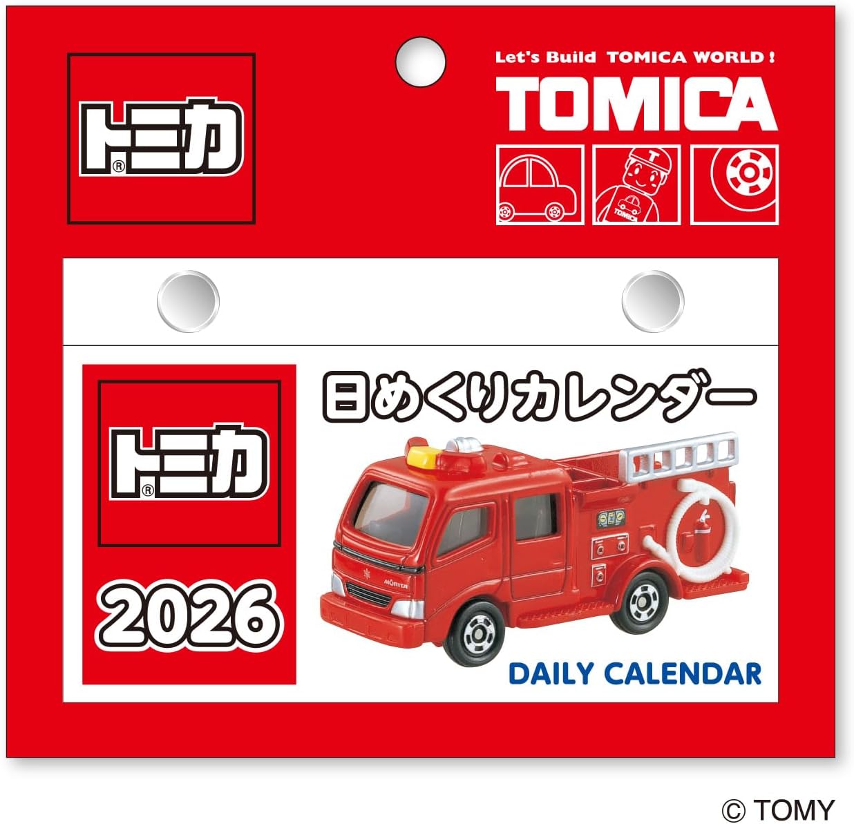 TOMICAトミカ 2026年日曆
