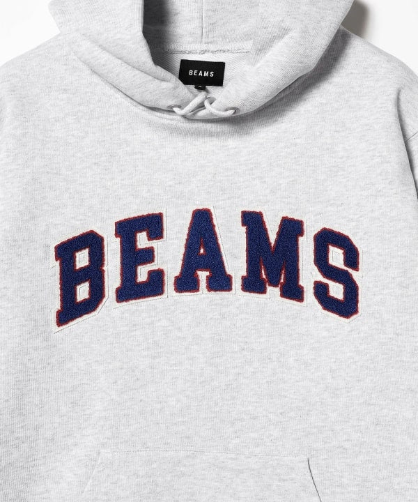 BEAMS LOGO BASIC HOODIE