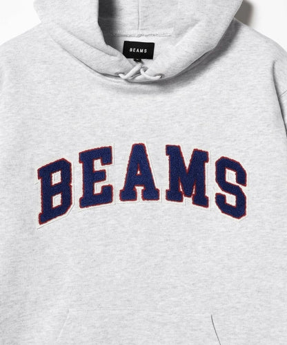 BEAMS LOGO BASIC HOODIE