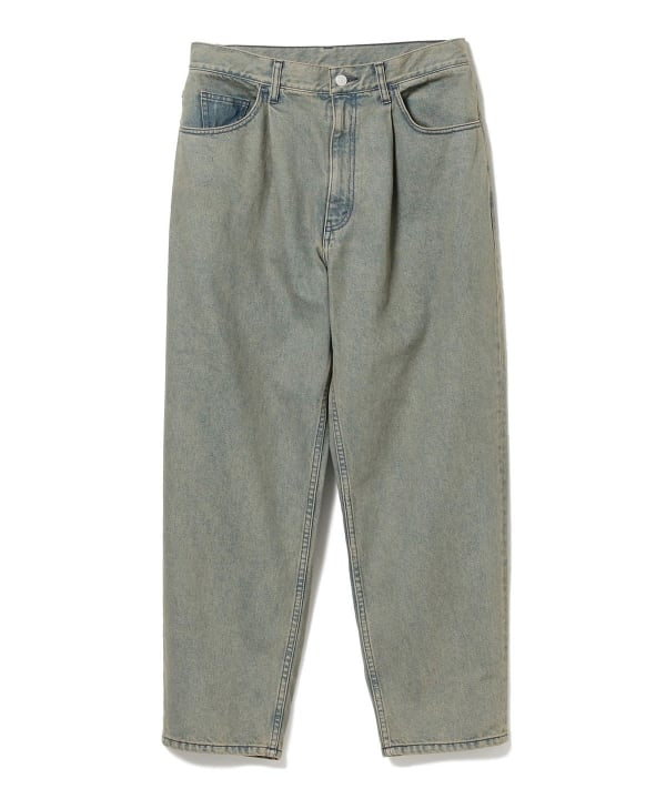 BEAMS WIDE TAPERED DENIM