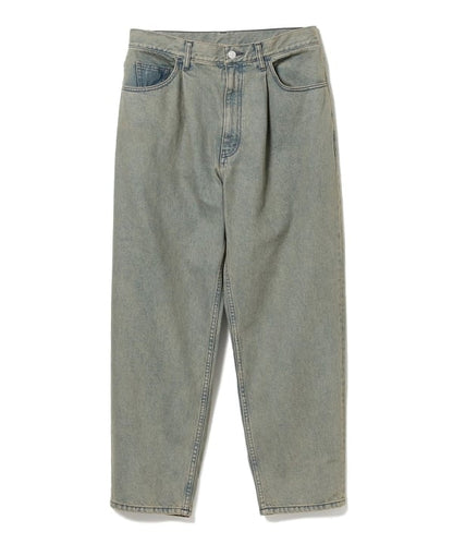 BEAMS WIDE TAPERED DENIM