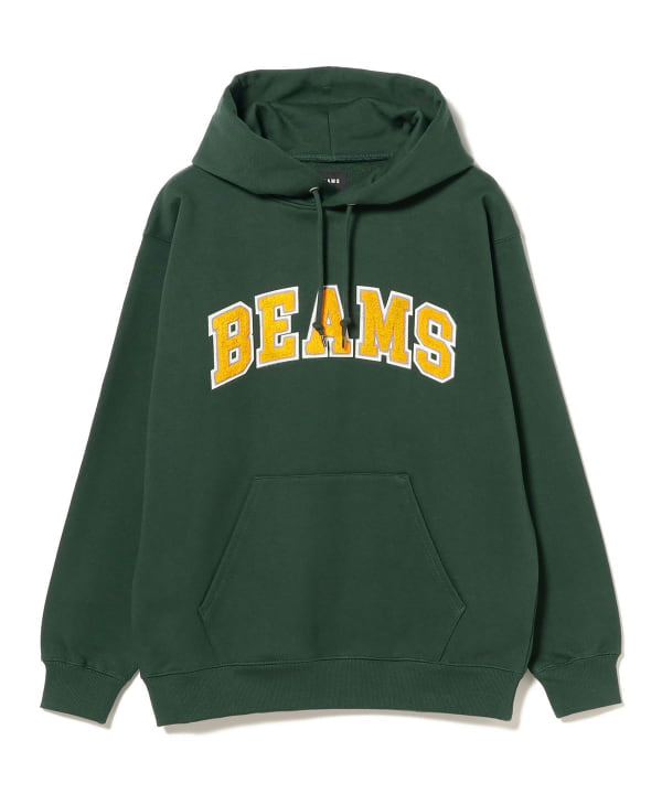 BEAMS LOGO BASIC HOODIE