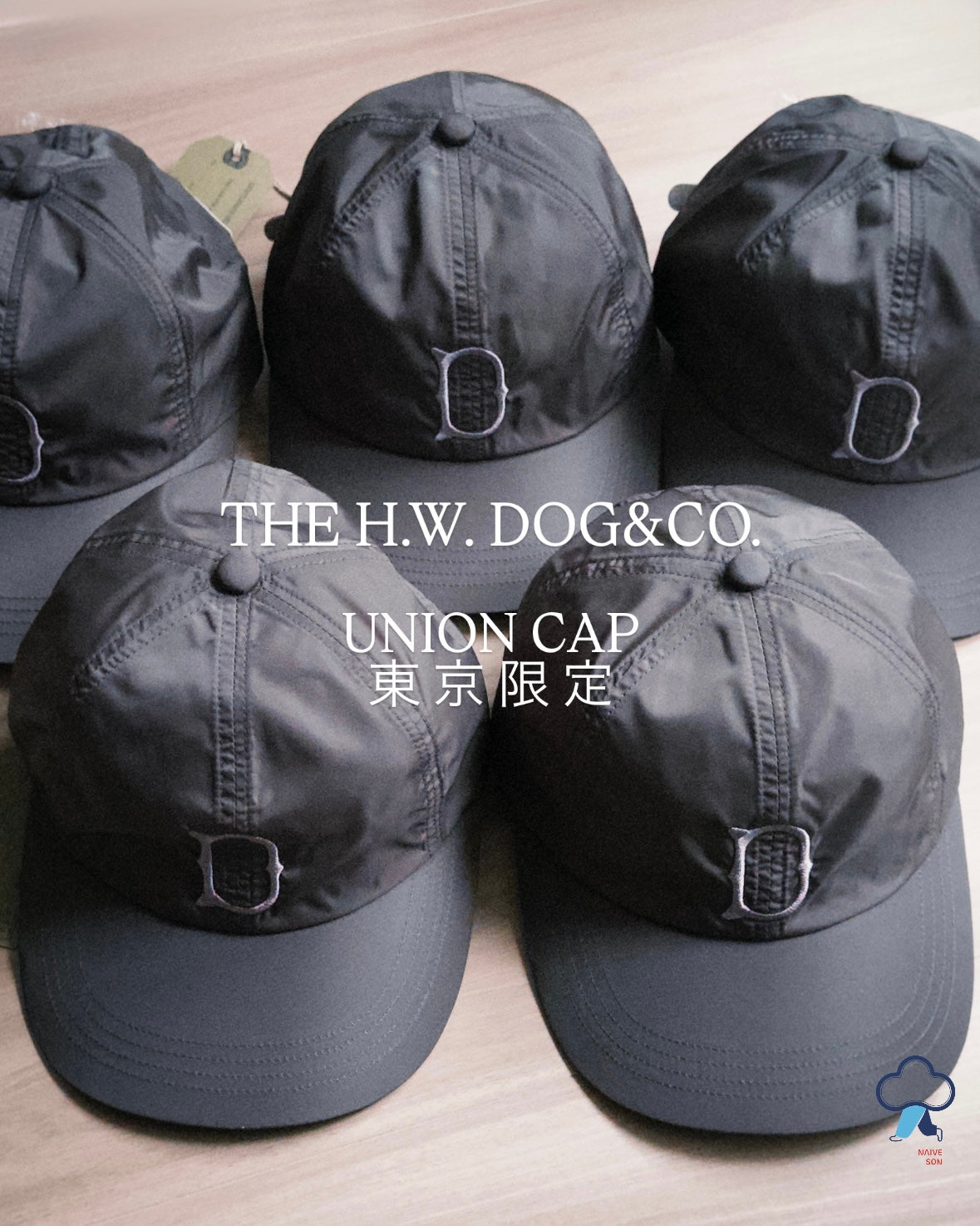 THE H.W. DOG&CO. - UNION CAP "TOKYO EXCLUSIVE"