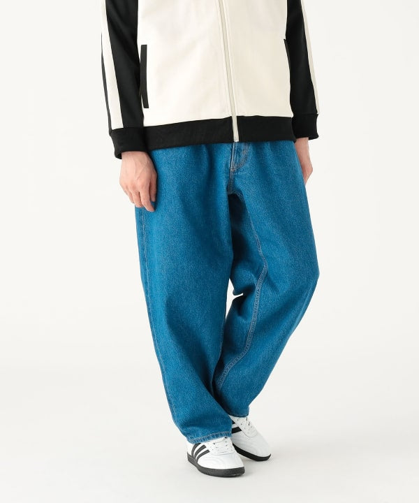 BEAMS WIDE TAPERED DENIM
