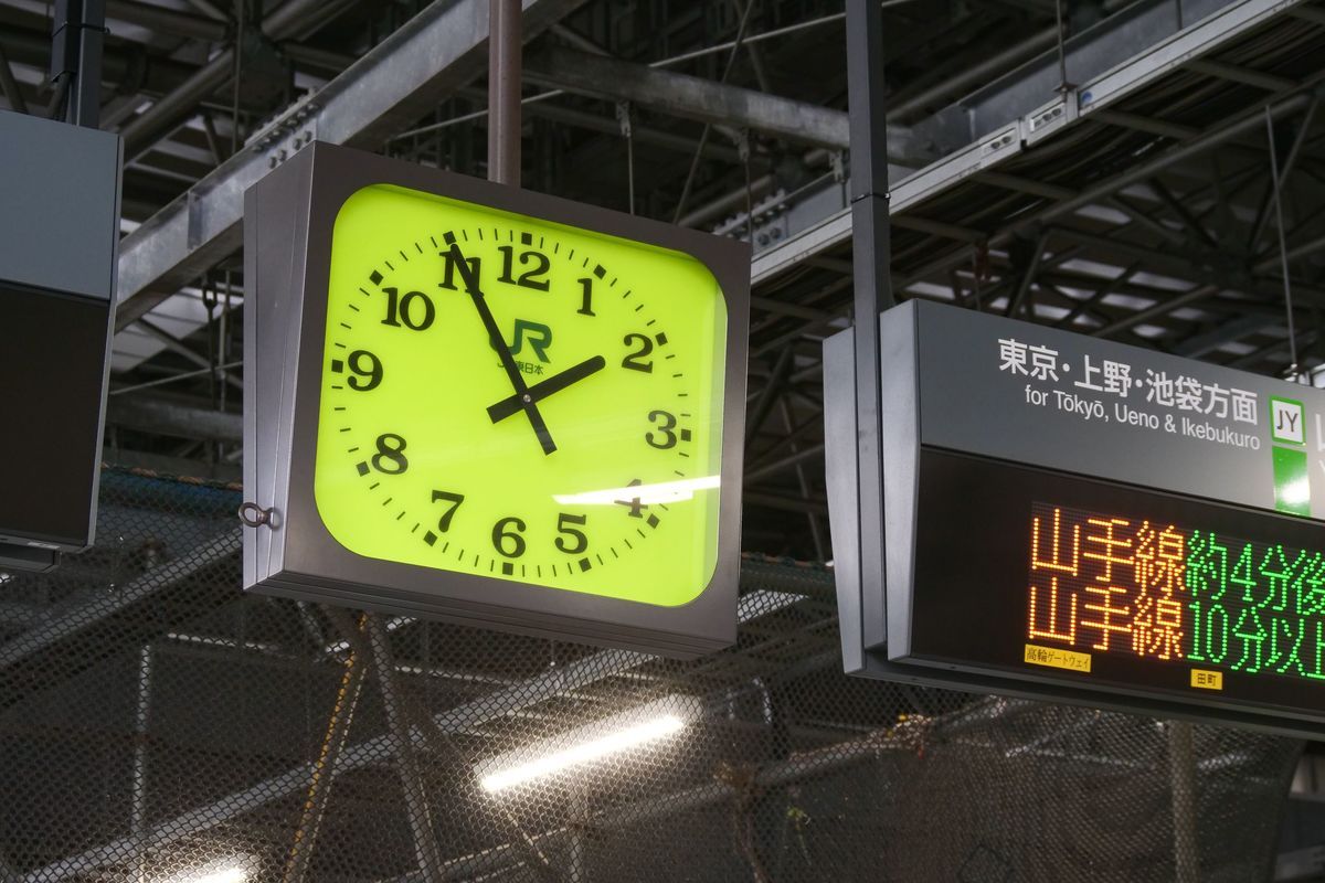 【預訂】JR東日本 駅時計