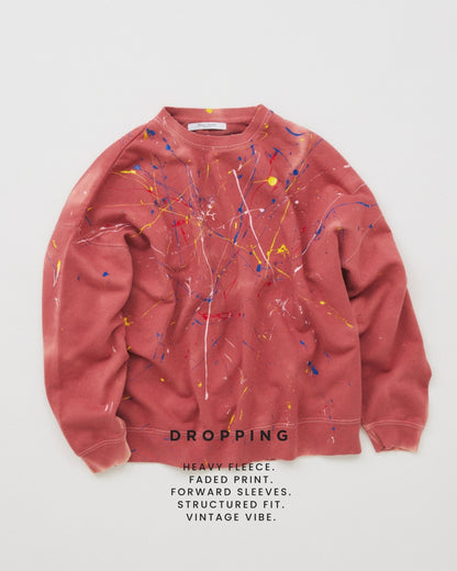 DROPPING PAINT CREWNECK