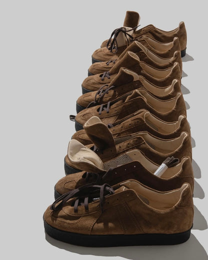 hobo × REPRODUCTION OF FOUND - GERMAN TRAINER COW SUEDE