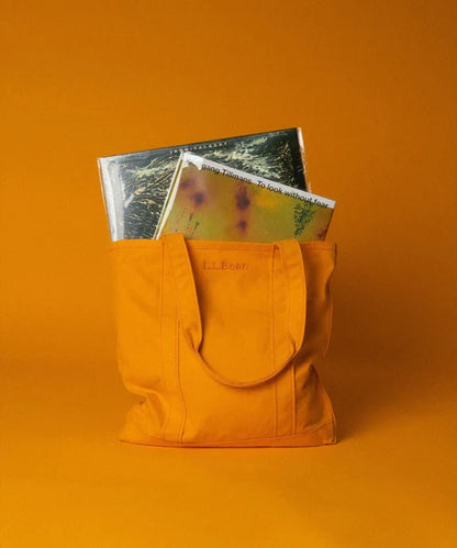 L.L.Bean RECORD TOTE BAG FOR Bonjor Records