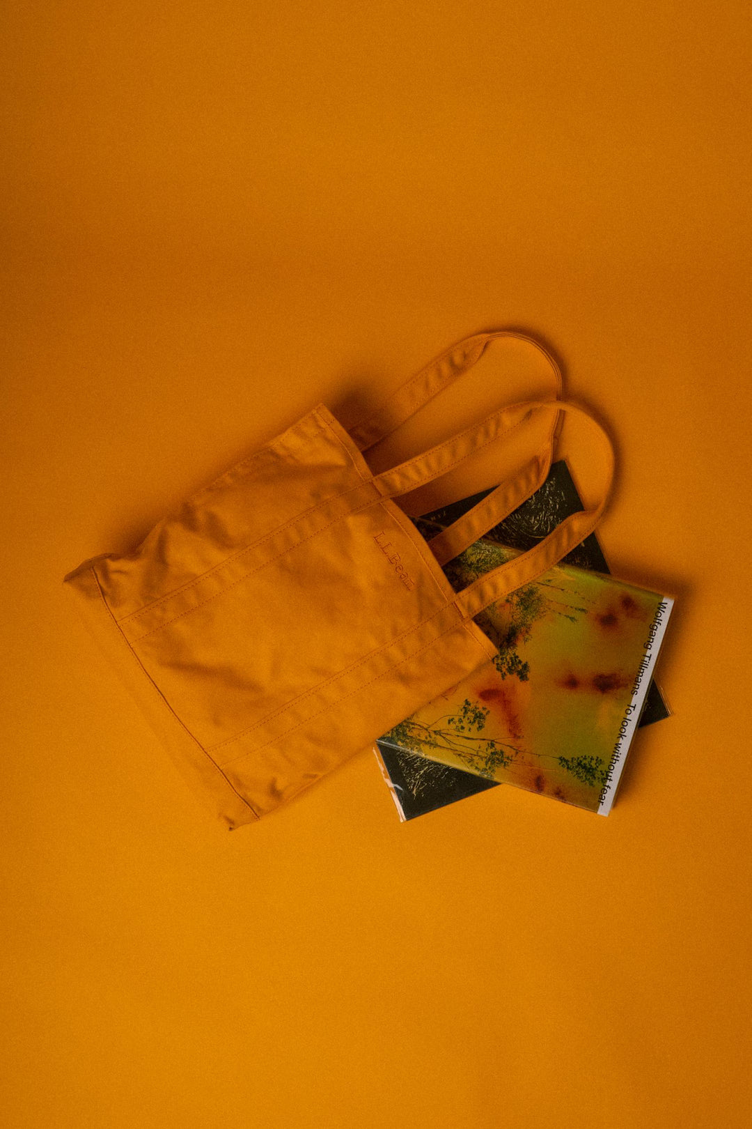 L.L.Bean RECORD TOTE BAG FOR Bonjor Records