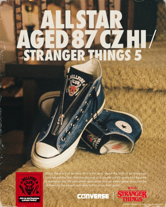 ALL STAR AGED 87 CZ HI / STRANGER THINGS 5