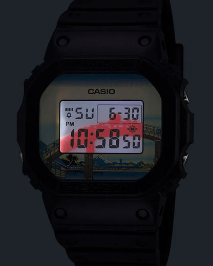 CASIO DW5600 冨嶽三十六景
