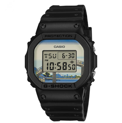 CASIO DW5600 冨嶽三十六景