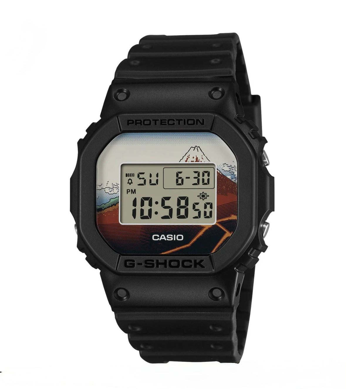 CASIO DW5600 冨嶽三十六景