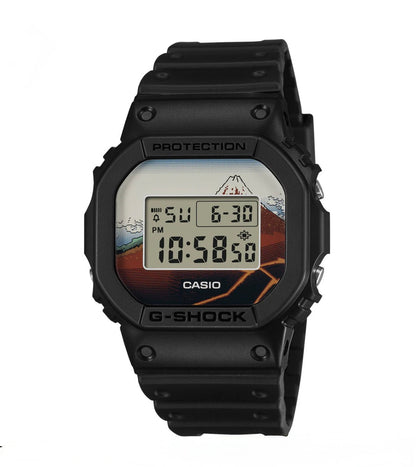 CASIO DW5600 冨嶽三十六景