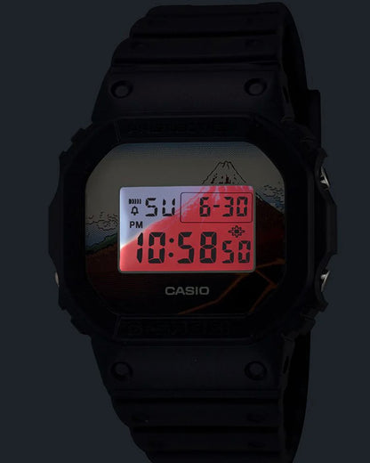 CASIO DW5600 冨嶽三十六景